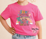 Jesus Loves Me Toddler Shirt | Christian Kids T-Shirt | Cute Sunday School Tee | Children's Church Outfit | Faith Based Toddler Clothes