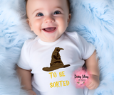 Wizard To Be Sorted Baby Bodysuit
