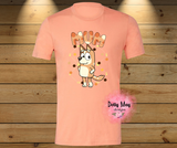 Bluey Mum Shirt, Cartoon Dog Mom Tee, Chilli Heeler Inspired Shirt, Cute Toddler Mom Gift, Unisex Softstyle Graphic Tee