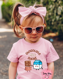 Chocolate Milk Shake Toddler Shirt | Cute Kids Graphic Tee | Funny Toddler T-Shirt | Retro Food Pun Child Apparel | Boys Girls Custom Tee