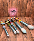 Beaded Silicone Princess Makeup Brush 5 Piece Set