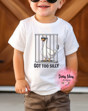 Got Too Silly Toddler Shirt | Funny Goose Shirt | Unisex Toddler Tee | Silly Goose T Shirt