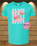 Hey Dumpling Youth T-Shirt | Cute Jelly Squishy Graphic Tee | Trendy Little Girls Shirt | Sarcastic Tween Shirt | Kawaii Foodie Gift |