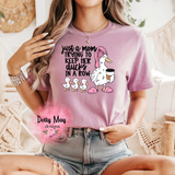 Ducks in a Row Mom Shirt, Funny Mama Graphic Tee, Mother's Day Gift T-Shirt, Sarcastic Mom Humor Shirt