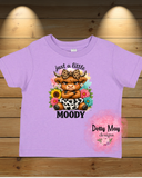 Moody Toddler T Shirt | Highland Cow Shirt | Funny Toddler Tee