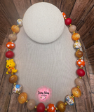 Bear Pooh Chunky Children's Necklace