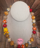 Bear Pooh Chunky Children's Necklace