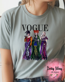 Vogue Witches Women's Tee | Halloween T Shirt | Sister Witches Shirt