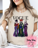 Vogue Witches Women's Tee | Halloween T Shirt | Sister Witches Shirt