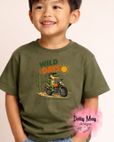 Wild Days T Shirt | Toddler Adventure Tee | Boys Gator Shirt