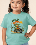 Wild Days T Shirt | Toddler Adventure Tee | Boys Gator Shirt