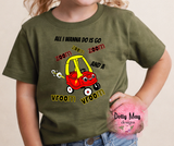 Zoom Zoom Vroom Vroom Cozy Coupe Toddler T Shirt
